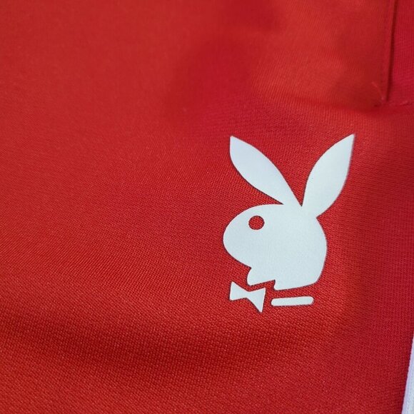 Playboy By Pacsun Women's Red Sweatpants Straight Leg Drawstring Size S (A-7) - Picture 7 of 11